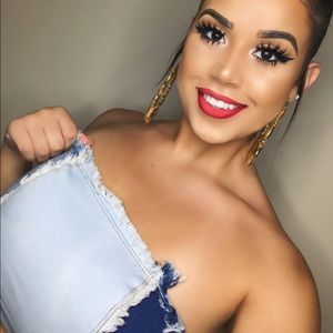 Denim Bandeau